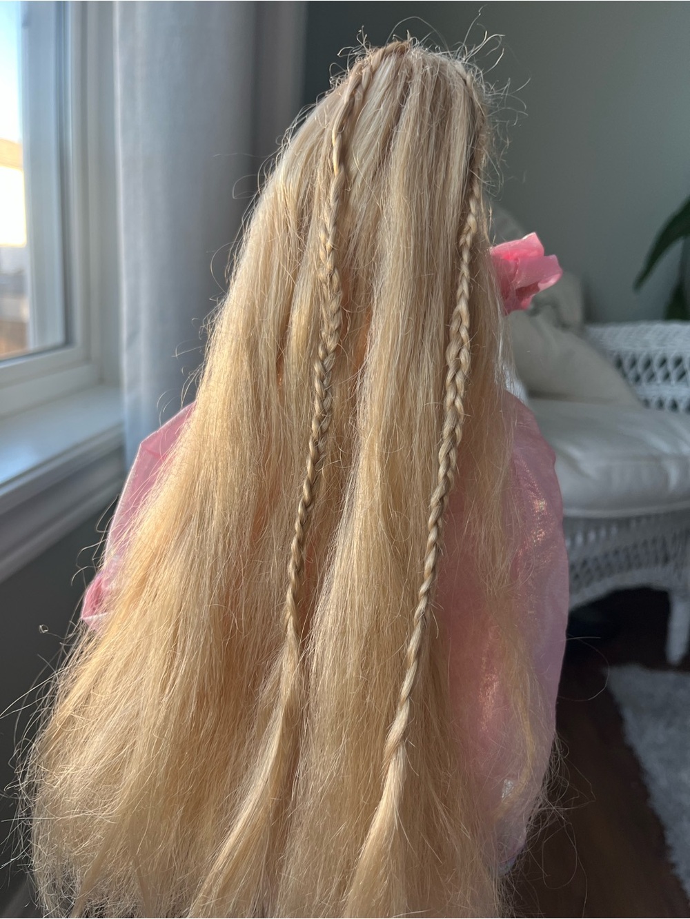 2001 Barbie Collector Edition RARE Princess RAPUNZEL DOLL Long Hair - Picture 3 of 12